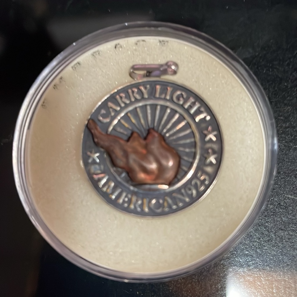 ALEX AND ANI.LIBERTY CHARM